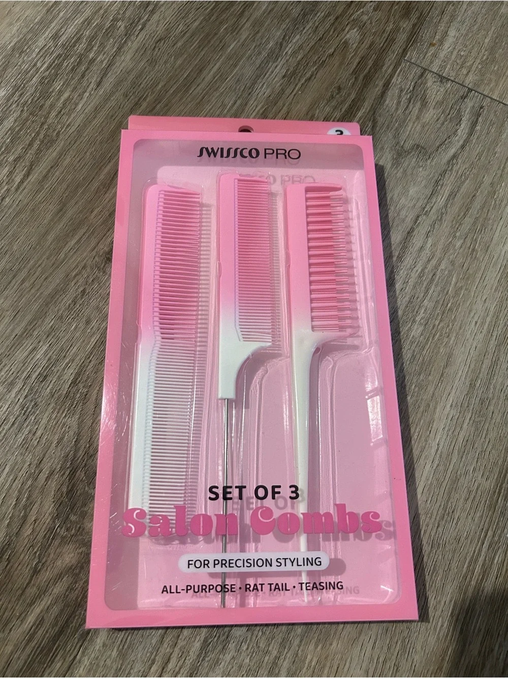 Hairstyling combs and brush new